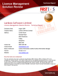 FAST IiS Technical Report - Lanboss Software Limited