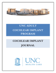 UNC Adult Cochlear Implant Program.Cochlear Implant Journal