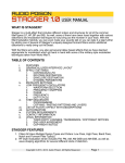audio poison stagger 1.0 user manual
