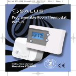 Programmable Room Thermostat With RF