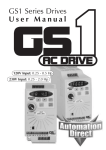 GS1 Series Drives User Manual