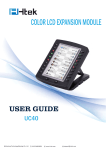 UC40 User Manual - Hanlong Technology
