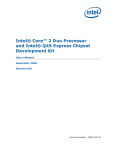 Manual: Intel® Core™2 Duo Processor and Intel® Q45 Express