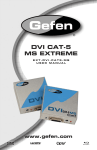 DVI CAT-5 MS Extreme Extender