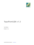 Get the TopoPointUSA user manual.