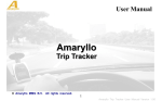 Trip Tracker user manual