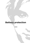 MANUAL Battery protection