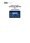 Datavideo Intervalometer TL-1
