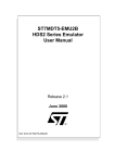 STMicroelectronics ST7MDT5-EPB/US Datasheet