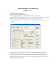 SMAP Version 6.56 Update Note