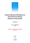 Aviation Standard WindObserver Manual