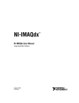 NI-IMAQdx User Manual