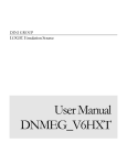 User Manual DNMEG_V6HXT