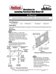 Installing PolarCool™ Wall Mount Kit