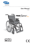 User Manual - Invacare Rea