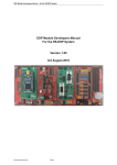 EDP Module Developers Manual For the RS