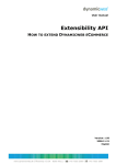 eCommerce Extensibility API - Dynamicweb developer network