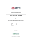 MTR Corporation Limited Procurer User Manual