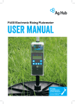 F400 Platemeter Manual
