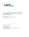 Laird Audio Development Kit (ADK)