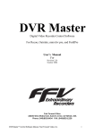 DVR Master User Manual