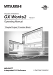 GX Works2 Version 1 Operating Manual (Simple Project, Function