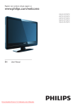Philips 26HFL3331D LCD TV User Manual