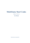 Multiframe Steel Codes - Daystar Software, Inc.
