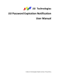 JiJi Password Expiration Notification User Manual