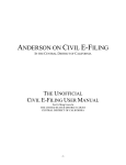 Anderson on Civil E-Filing in the Central District of California