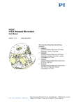 User Manual MS200E - Physik Instrumente