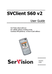 User Manual - SVClientCE