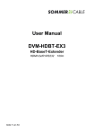 User Manual DVM-HDBT-EX3