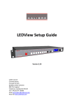 LEDView Setup Guide