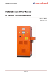 Installation and User manual – SOLO 250