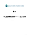 SIS Instructions for Students
