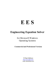 EES User`s Manual