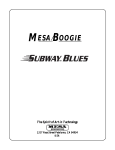 Subway Blues user manual-pc