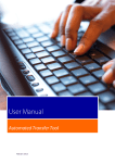 User Manual ATT
