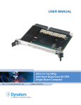 USER MANUAL CPU-111-10