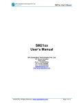 SM21xx User`s Manual