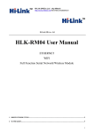 HLK-RM04 user manual