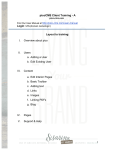 picoCMS Client Training
