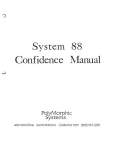 System 8813 Confidence Manual - PolyMorphic