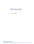Blacktop 500 - Plantronics