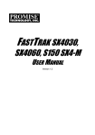 FastTrak S150 SX4-M User Manual