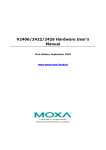 V2406/2422/2426 Hardware User`s Manual