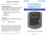 TQ100 Terminal User Manual