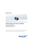 Basler ace USB 3.0 User`s Manual