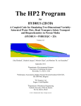 The HP2 Program for HYDRUS (2D/3D) - PC